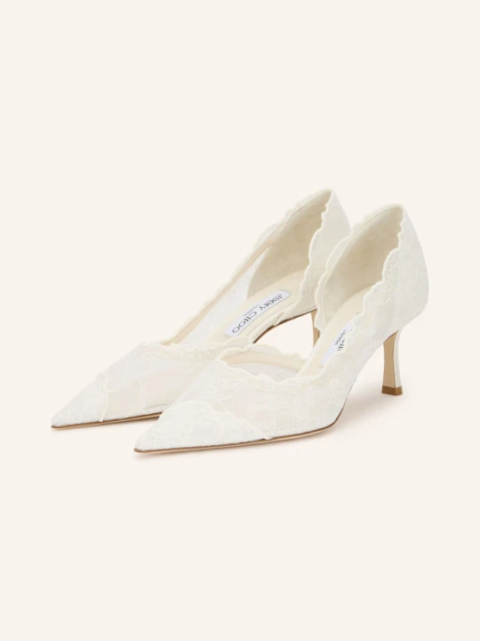 Zdjęcie produktu Jimmy Choo Czółenka Faiz 65 weiss ECRU