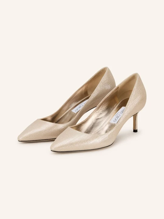 Zdjęcie produktu Jimmy Choo Czółenka Romy 60 gold