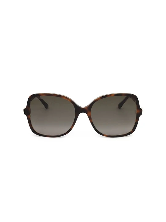 Zdjęcie produktu Jimmy Choo Damskie okulary przeciwsłoneczne w kolorze brązowym rozmiar: 57