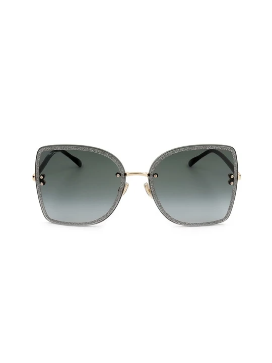 Zdjęcie produktu Jimmy Choo Damskie okulary przeciwsłoneczne w kolorze czarnym rozmiar: 62