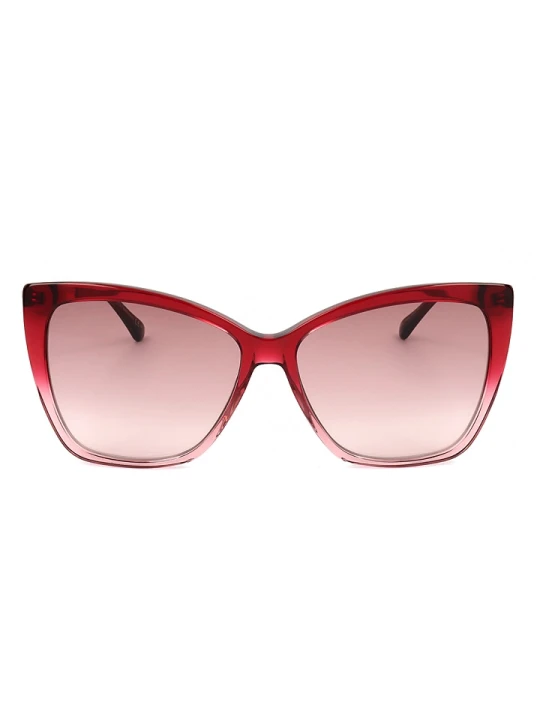Zdjęcie produktu Jimmy Choo Damskie okulary przeciwsłoneczne w kolorze czerwono-złoto-jasnoróżowym rozmiar: 58