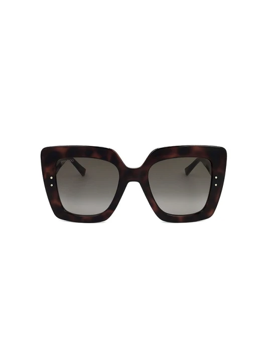 Zdjęcie produktu Jimmy Choo Damskie okulary przeciwsłoneczne w kolorze jasnobrązowym rozmiar: 53