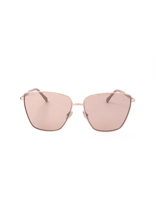 Zdjęcie produktu Jimmy Choo Damskie okulary przeciwsłoneczne w kolorze jasnoróżowym rozmiar: 60