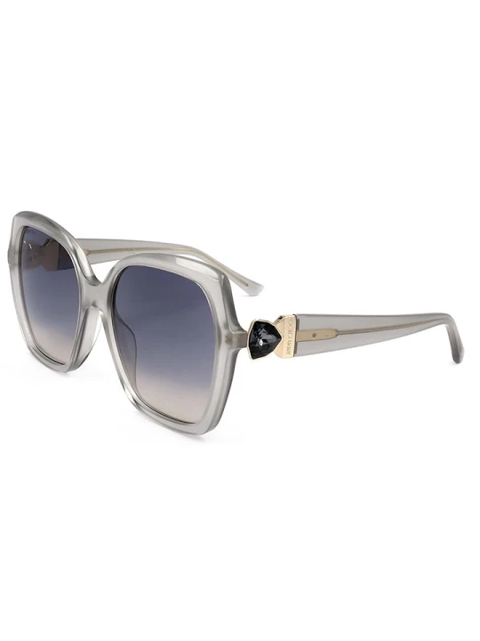 Zdjęcie produktu Jimmy Choo Damskie okulary przeciwsłoneczne w kolorze szaro-niebieskim rozmiar: 57