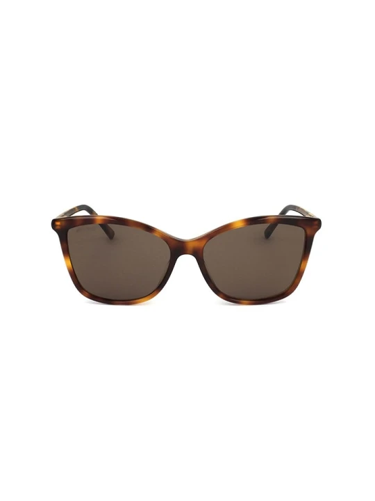 Zdjęcie produktu Jimmy Choo Damskie okulary przeciwsłoneczne w kolorze złoto-brązowym rozmiar: 56
