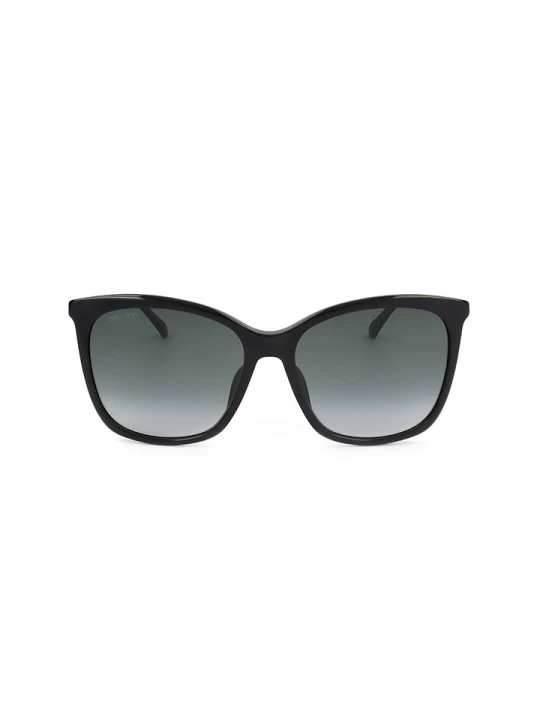 Zdjęcie produktu Jimmy Choo Damskie okulary przeciwsłoneczne w kolorze złoto-czarno-granatowym rozmiar: 57