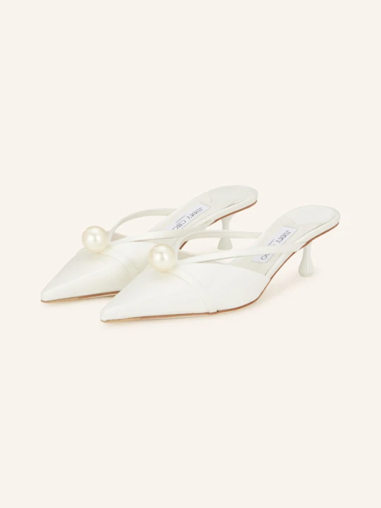 Zdjęcie produktu Jimmy Choo Klapki Typu Mules Sana weiss BIAŁY
