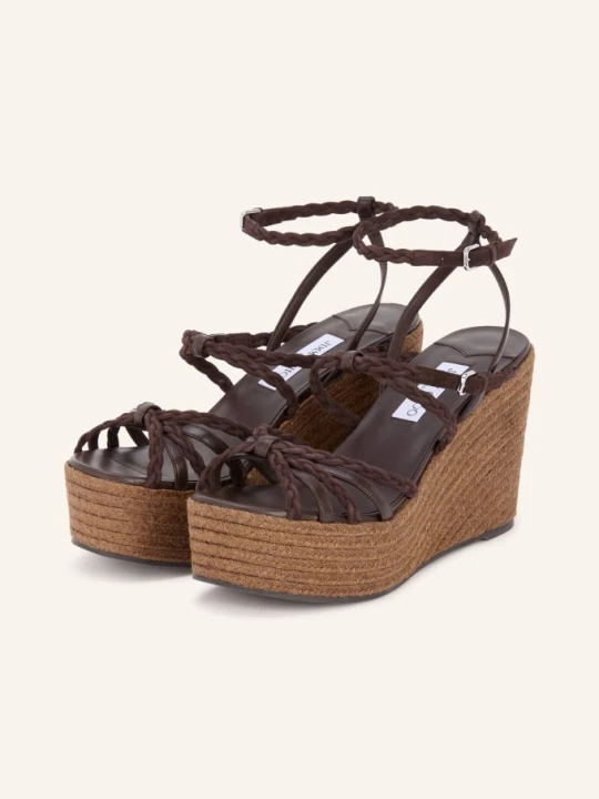 Zdjęcie produktu Jimmy Choo Kliny Nyra 100 braun CIEMNOBRĄZOWY