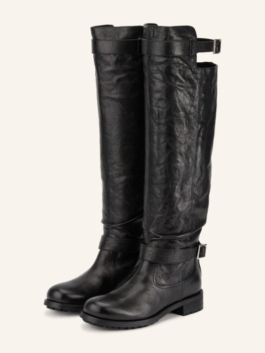 Zdjęcie produktu Jimmy Choo Kozaki Motocyklowe schwarz