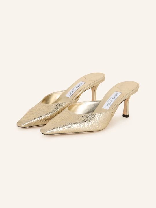 Zdjęcie produktu Jimmy Choo Mules Vivi 65 gold