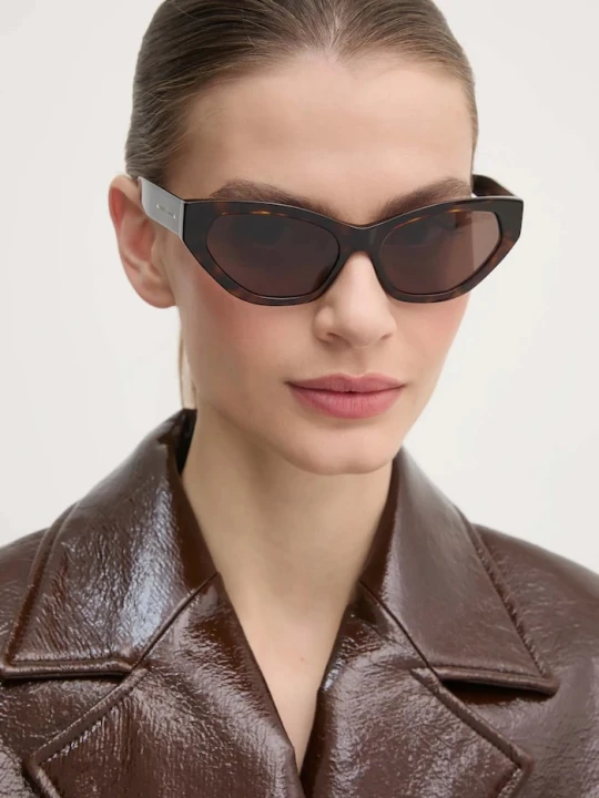 Zdjęcie produktu Jimmy Choo okulary przeciwsłoneczne brązowy