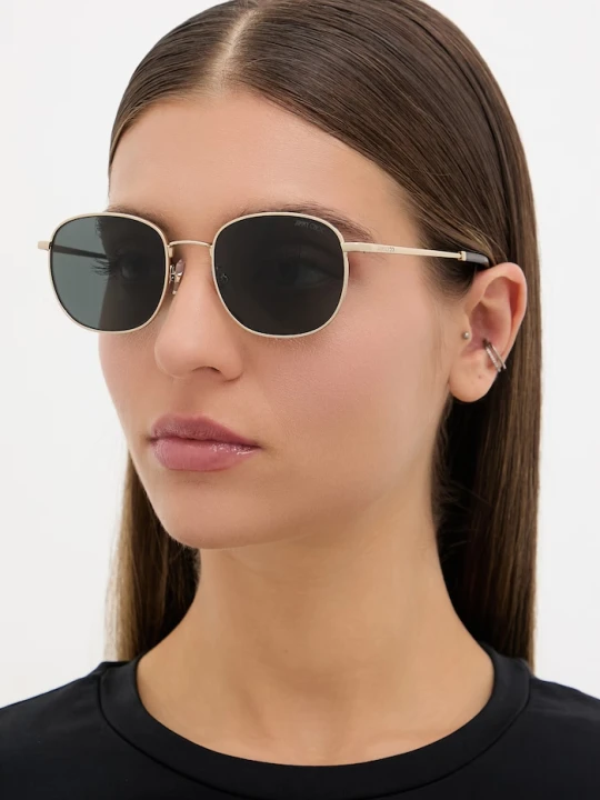 Zdjęcie produktu Jimmy Choo okulary przeciwsłoneczne damskie złoty