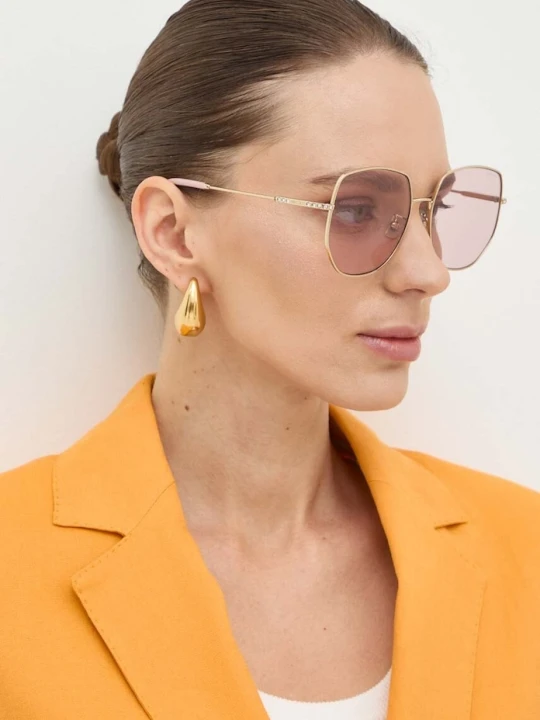 Zdjęcie produktu Jimmy Choo okulary przeciwsłoneczne różowy