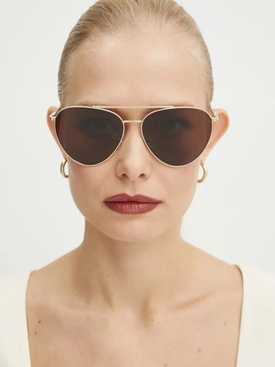 Zdjęcie produktu Jimmy Choo okulary przeciwsłoneczne złoty