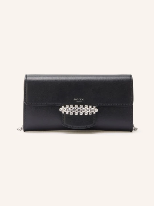 Zdjęcie produktu Jimmy Choo Portfel Na Łańcuszku Bing schwarz CZARNY