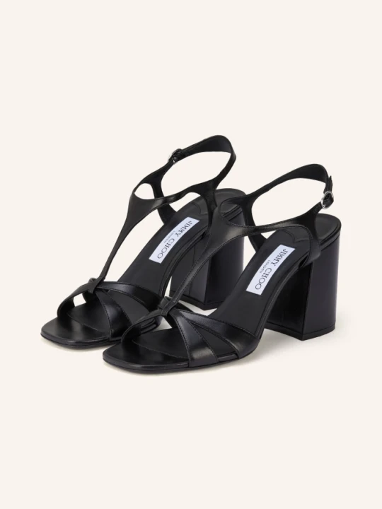 Zdjęcie produktu Jimmy Choo Sandały Kesia 85 schwarz CZARNY