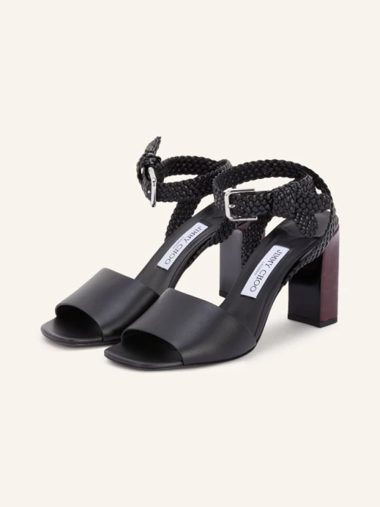 Zdjęcie produktu Jimmy Choo Sandały Rori 85 schwarz czarny