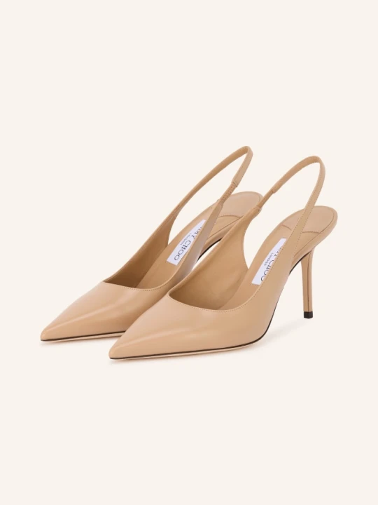 Zdjęcie produktu Jimmy Choo Slingpumps Love 85 beige JASNOBRĄZOWY