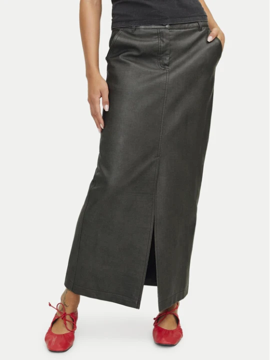 Zdjęcie produktu JJXX Spódnica z imitacji skóry Maddy 12262132 Czarny Regular Fit