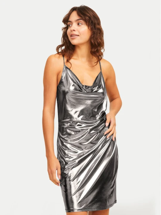 Zdjęcie produktu JJXX Sukienka koktajlowa Dina 12266218 Srebrny Loose Fit