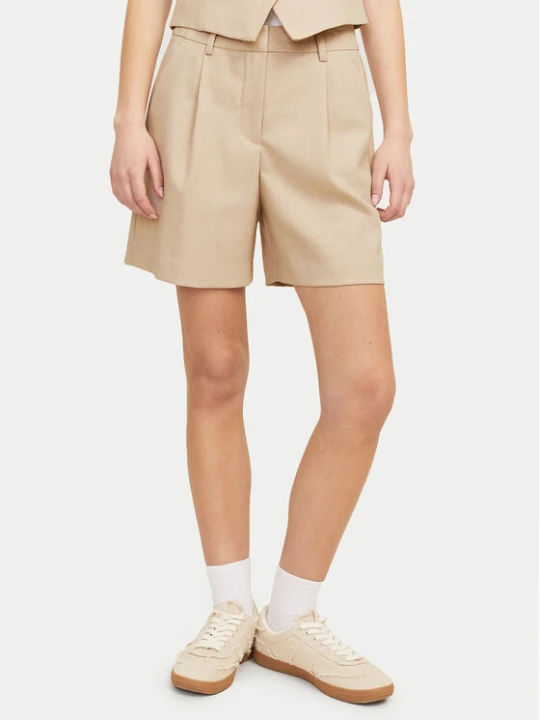 Zdjęcie produktu JJXX Szorty materiałowe Ellis 12268838 Beżowy Wide Leg