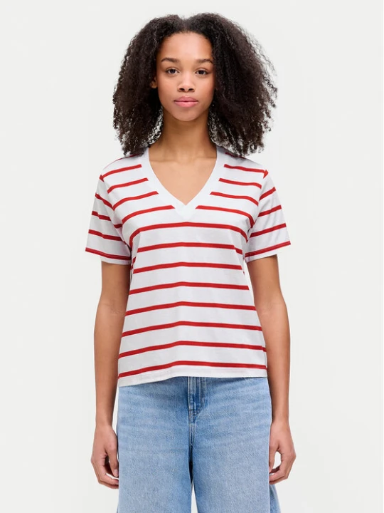 Zdjęcie produktu JJXX T-Shirt Annie 12257577 Biały Regular Fit