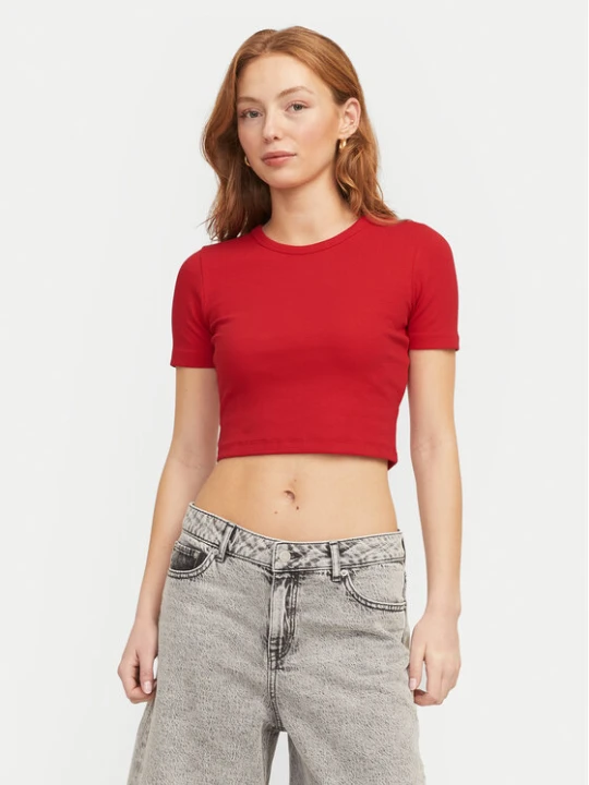 Zdjęcie produktu JJXX T-Shirt Florie 12217164 Czerwony Slim Fit