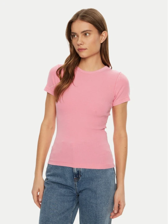 Zdjęcie produktu JJXX T-Shirt Frankie 12239962 Różowy Slim Fit