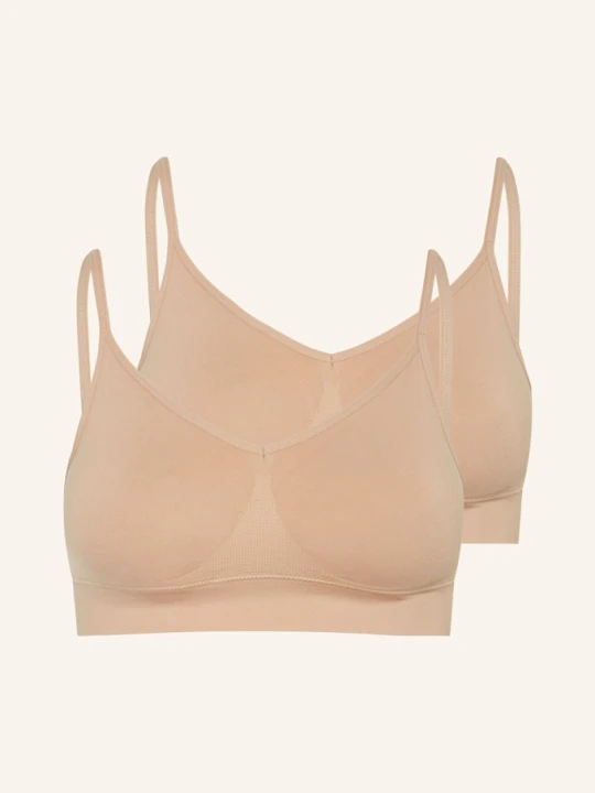 Zdjęcie produktu Jockey Biustonosz Bustier, 2 Szt. beige