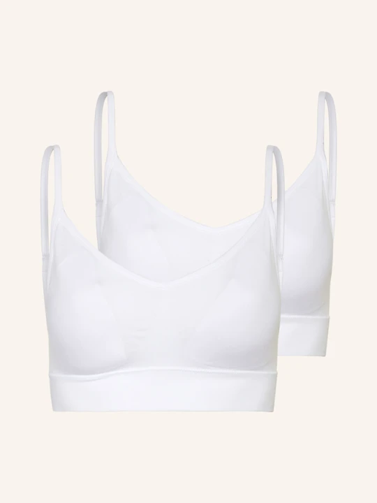 Zdjęcie produktu Jockey Biustonosz Bustier, 2 Szt. weiss BIAŁY