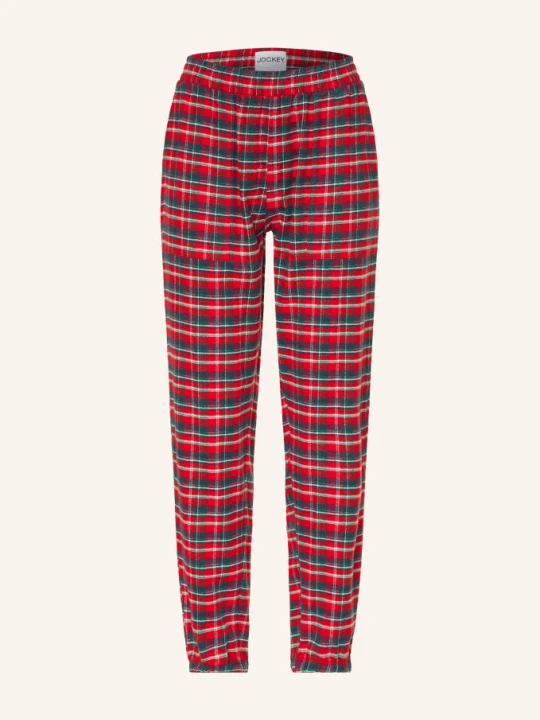 Zdjęcie produktu Jockey Spodnie Do Spania Pure Cotton Z Flaneli rot