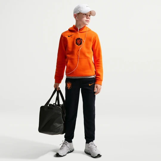 Zdjęcie produktu Joggery dla dużych dzieci (chłopców) Nike Football Holandia Club Fleece - Czerń