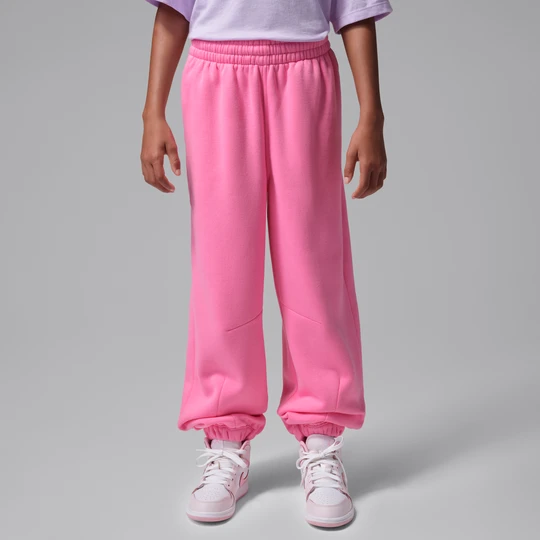 Zdjęcie produktu Joggery dla dużych dzieci Jordan Brooklyn Fleece - Różowy
