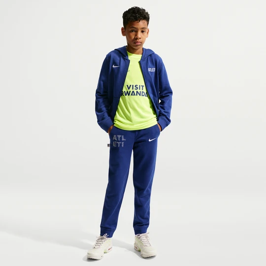 Zdjęcie produktu Joggery piłkarskie dla dużych dzieci (chłopców) Nike Atlético Madryt Club - Niebieski