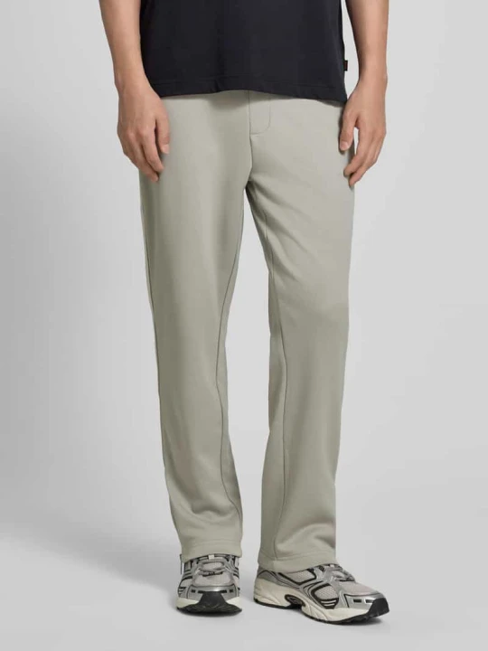 Zdjęcie produktu Jogpants o kroju regular fit z dodatkiem bawełny model 'DOLOS' Hugo Miętowy