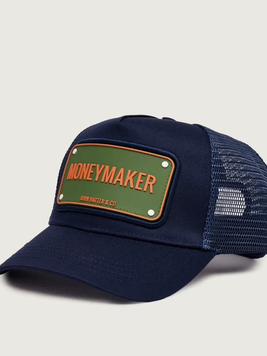 Zdjęcie produktu John Hatter Bejsbolówka Moneymaker granatowy