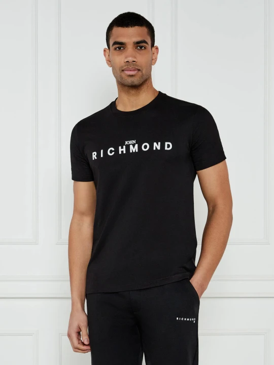 Zdjęcie produktu John Richmond T-shirt HELVEK | Regular Fit czarny
