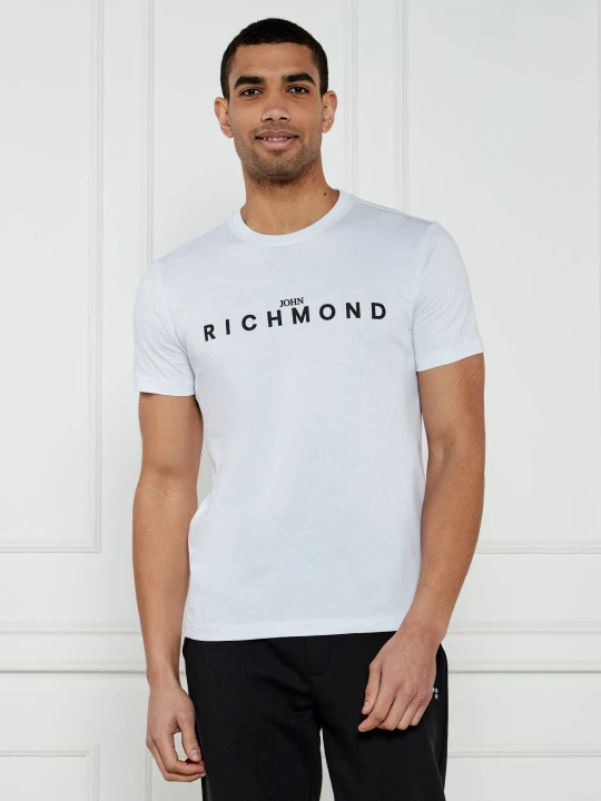 Zdjęcie produktu John Richmond T-shirt HELVEK | Regular Fit biały
