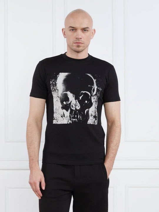 Zdjęcie produktu John Richmond T-shirt SAITA | Regular Fit czarny