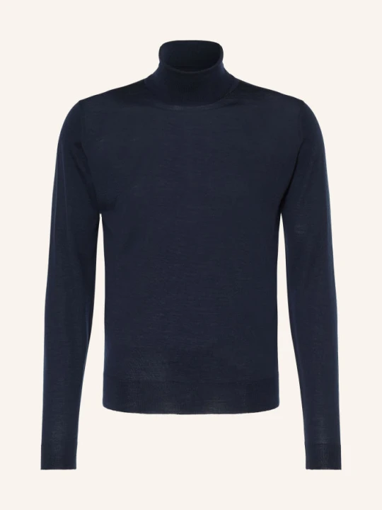 Zdjęcie produktu John Smedley Golf Z Wełny Merynosowej blau GRANATOWY