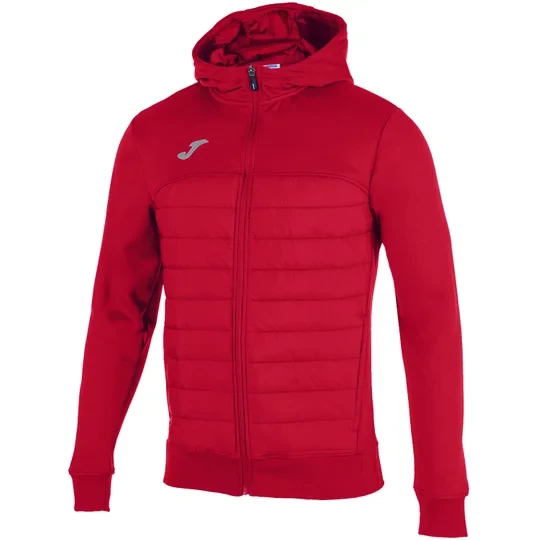 Zdjęcie produktu Joma Berna Hoodie 101103-600, Męskie, Czerwone, bluzy, poliester, rozmiar: 3XL