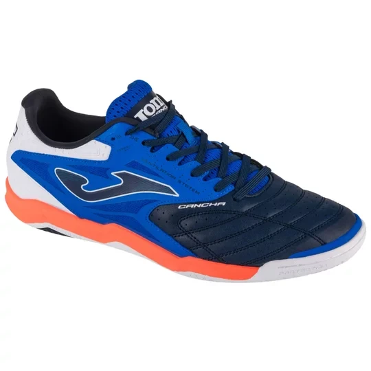 Zdjęcie produktu Joma Cancha 2403 IN CANW2403IN, Męskie, Granatowe, buty halowe - halówki, skóra syntetyczna, rozmiar: 40
