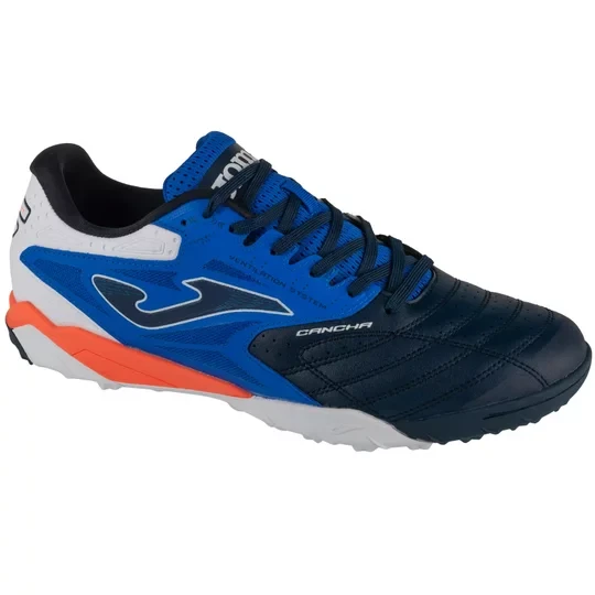 Zdjęcie produktu Joma Cancha 2403 TF CANW2403TF, Męskie, Granatowe, buty piłkarskie - turfy, skóra syntetyczna, rozmiar: 41