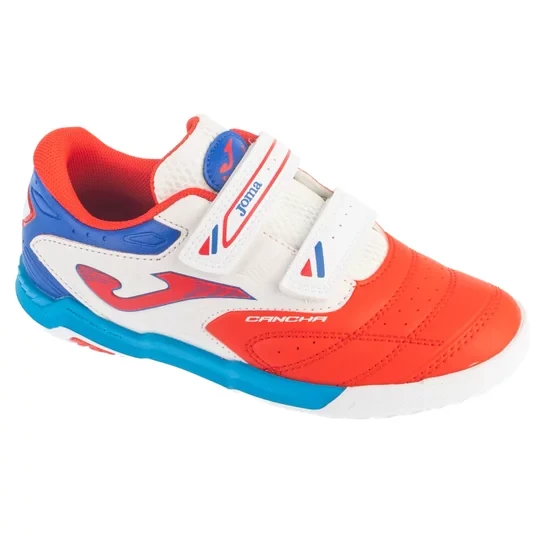 Zdjęcie produktu Joma Cancha Jr 2606 IN CAJS2606INV, Dla chłopca, Czerwone, buty halowe - halówki, skóra syntetyczna, rozmiar: 35