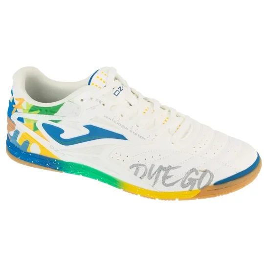 Zdjęcie produktu Joma DZ-7 2582 IN DZ7W2582IN, Męskie, Białe, buty halowe - halówki, skóra syntetyczna, rozmiar: 40