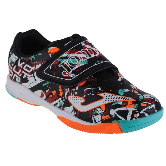 Zdjęcie produktu Joma Evolution Jr 2301 IN EVJW2301INV, Dla chłopca, Czarne, buty halowe - halówki, skóra syntetyczna, rozmiar: 28