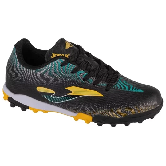 Zdjęcie produktu Joma Evolution Jr 2401 TF EVJW2401TF, Dla chłopca, Czarne, buty piłkarskie - turfy, skóra syntetyczna, rozmiar: 38