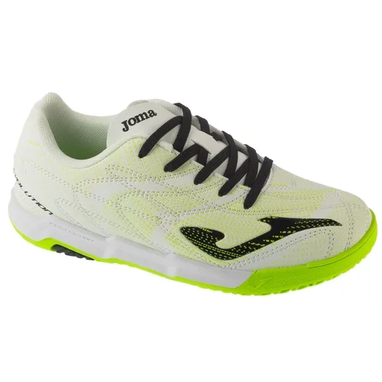 Zdjęcie produktu Joma Evolution Jr 2502 IN EVJW2502IN, Dla chłopca, Białe, buty halowe - halówki, skóra syntetyczna, rozmiar: 32
