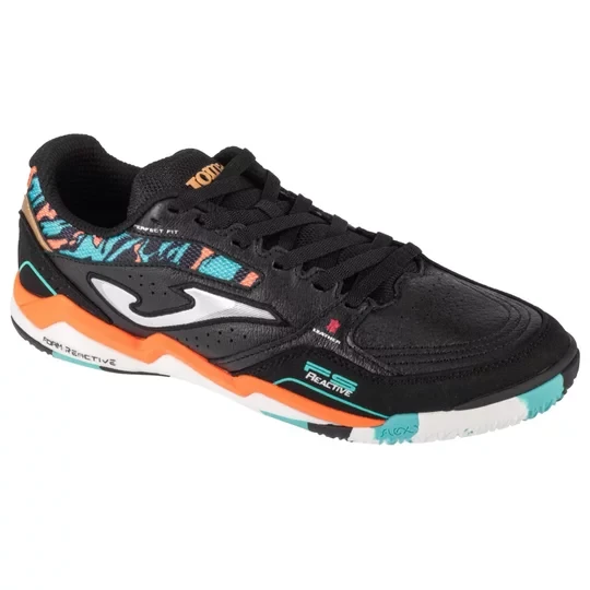 Zdjęcie produktu Joma FS Reactive 2401 IN FSS2401IN, Męskie, Czarne, buty halowe - halówki, skóra licowa, rozmiar: 40