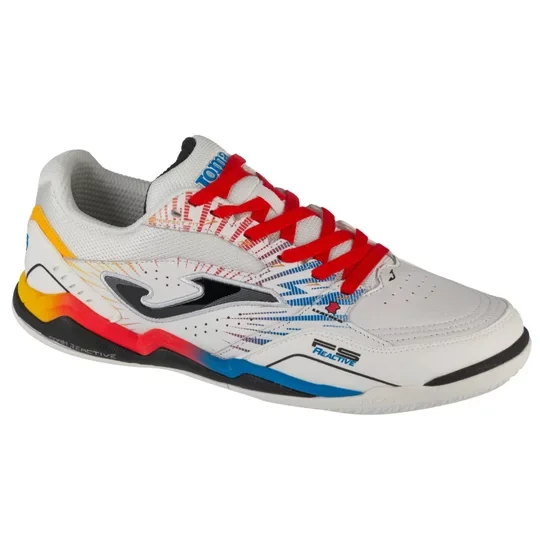 Zdjęcie produktu Joma FS Reactive 2476 IN FSW2476IN, Męskie, Białe, buty halowe - halówki, skóra licowa, rozmiar: 40, 5